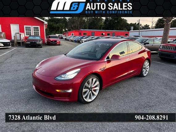 TESLA MODEL 3 2018 5YJ3E1EB7JF083718 image